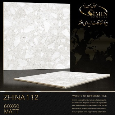 سرامیک طرح ژینا 112 ابعاد-60*60-سیمین تایل-Ceramic Zhina Simin Tile