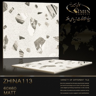 سرامیک طرح ژینا 113 ابعاد-60*60-سیمین تایل-Ceramic Zhina Simin Tile